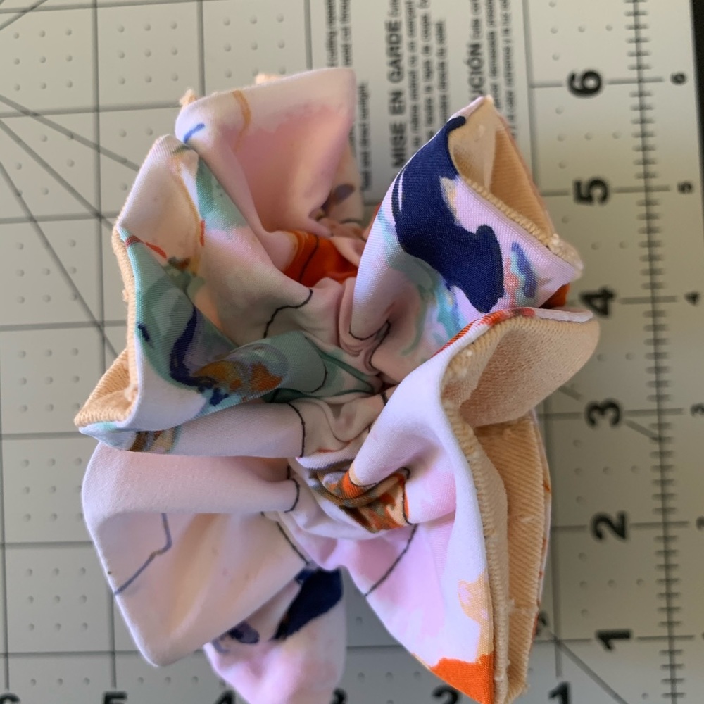 Double Ruffle Scrunchie - Picture 4 of 9